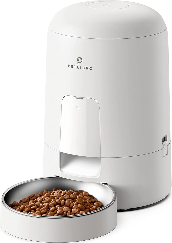 PETLIBRO Automatic Cat Food Dispenser, Automatic Cat Feeder Battery-Operated with 180-Day Battery Life, AIR Pet Feeder for Cat & Dog, Timed Cat Feeder Program 1-6 Meals Control, 2L Auto Cat Feeder