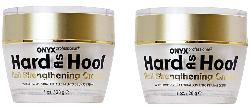 Hard as Hoof Nail Strengthening Cream with Coconut Scent, Nail Growth & Conditioning Cuticle Cream Stops Splits, Chips, Cracks & Strengthens Nails, 1 Oz