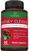 Premium Kidney Cleanse Supplement – Powerful Kidney Support Formula with Cranberry Extract Helps Support Healthy Kidneys & Urinary Tract Support– 60 Vegetarian Capsules