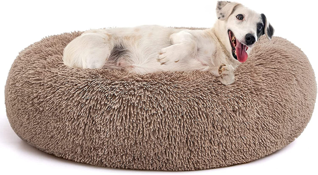 MIXJOY Orthopedic Dog Bed Comfortable Donut Cuddler round Dog Bed Ultra Soft Washable Dog and Cat Cushion Bed (20''/23''/30'')