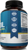 Nutriflair Omega-3 Fish Oil Supplement, 180 Softgels - Lemon Flavor - Triple Strength 900Mg EPA + 600Mg DHA, No Fishy Burps, Easy to Swallow - 90 Servings