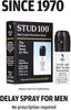 Stud 100 Male Genital Desensitizer Spray, 7/16- Fl. Ounce Box (Pack of 2）
