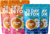Skinnyboost 28 Day Detox Tea Kit-1 Daytime Tea (28 Bags) 1 Evening Detox Tea (14 Bags) Non GMO, Vegan, Reduce Bloating, All Natural Detox and Cleanse