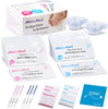 Mommed Ovulation Test Kit (HCG15-LH40), 15 Pregnancy & 40 Ovulation Test Strips with 55 Urine Cups Reliable & Quick Early Pregnancy Test