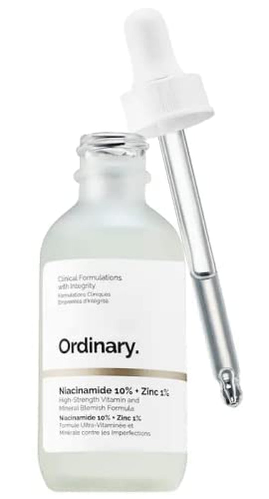 The New Ordinary Face Serum Set: Caffeine Solution 5% + AHA 30% + BHA 2% + B5! Niacinamide 10% + Zinc 1%-Fight Visible Blemishes, Improve the Look of Skin Texture & Radiance!