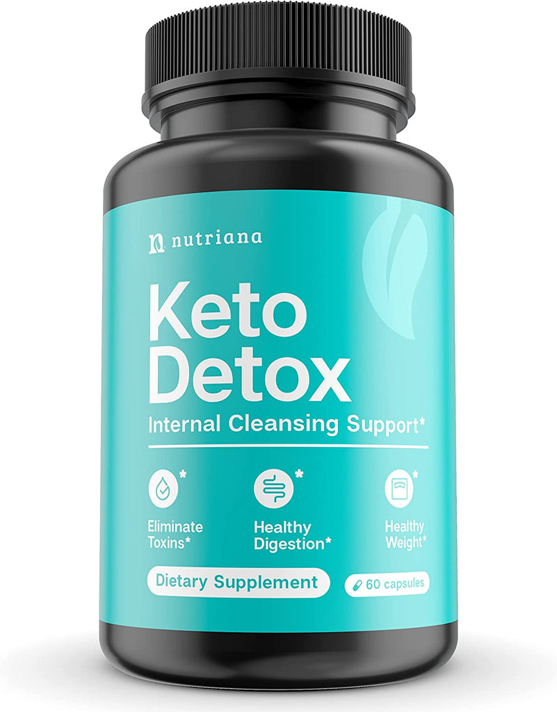 Keto Detox Cleanser - Weight Loss Keto Pills Liver Supplement for Men & Women - Keto Supplement Detox Pills Fasting Supplement for Colon Health, Kidney Support & Boosts Metabolism 60 Capsules