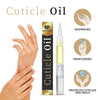 Cuticle Oil Pen - Nail Cuticle Protector - Professional Manicure & Pedicure Set Accessory - Acrylic Nail Art Accessory - Cuticle & Nail Strengthener - Cuticle Softener for at Home Nail Care Kit - Contains Vitamin E