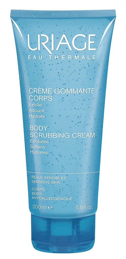 URIAGE Body Scrubbing Cream 6.8 Fl.Oz. | High-Tolerance Exfoliating Treatment That Effectively Eliminates Dead Skin While Softening and Hydrating | Scrub for All Skin Types, Sensitive Ones - Free & Fast Delivery