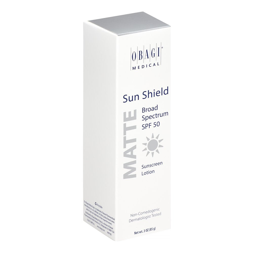 Obagi Sun Shield Matte Broad Spectrum SPF 50 Sunscreen Lotion, 3 Oz