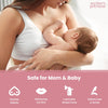 Organic Nipple Cream for Breastfeeding Mothers | Lanolin Free Nipple Butter, Safe for Nursing Moms & Babies | No Need to Wash Balm for Dry Skin & Breast Feeding, Breastfeeding Essentials, 2Oz.