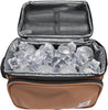 "Carhartt Deluxe Dual Compartment Insulated Lunch Cooler Bag - Keep Your Food Fresh and Stylish in Carhartt Brown!"