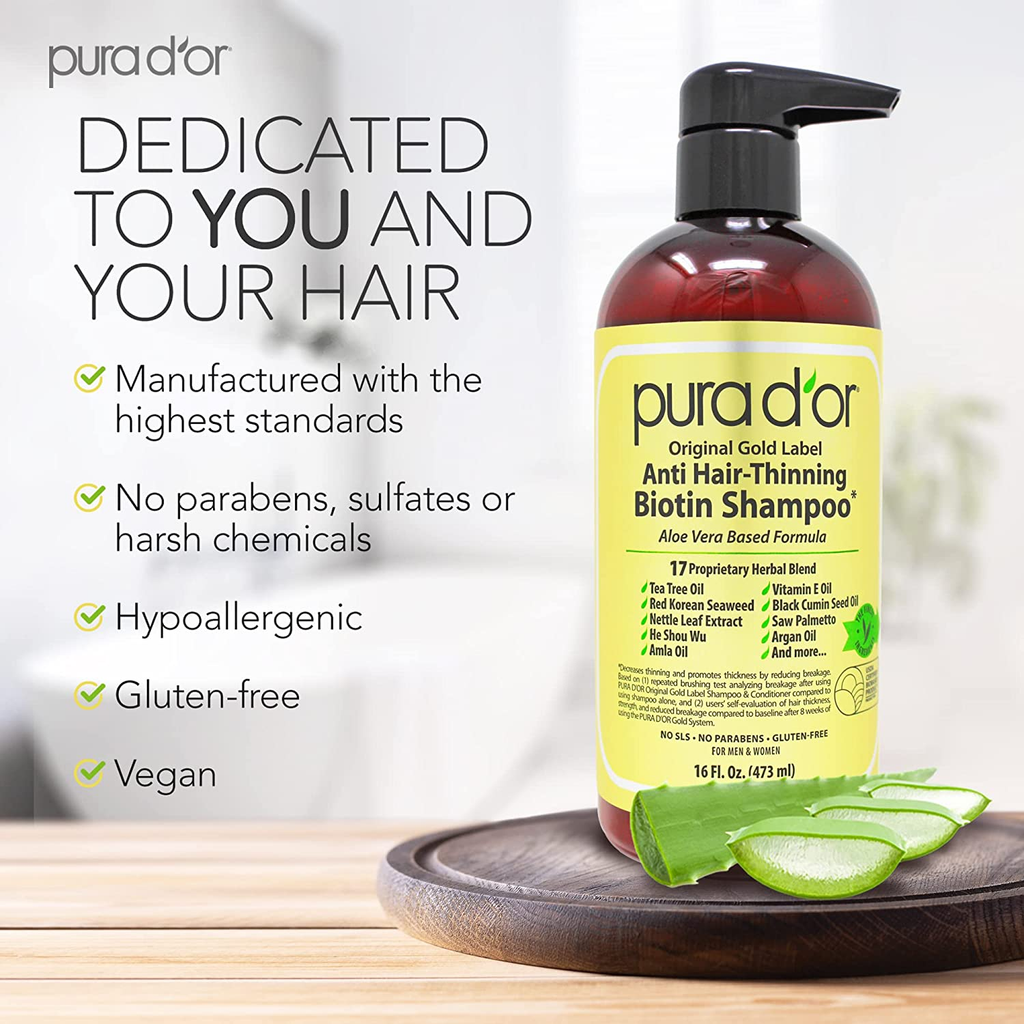 Pura d'or Argan Oil Organic Shampoo and Conditioner & Pure Argan Oil Reviews