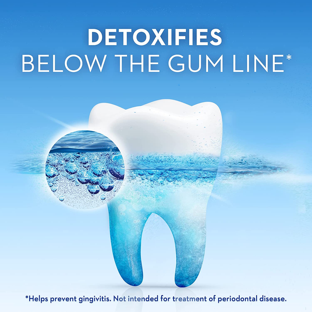 Crest Toothpaste Gum Detoxify Deep Clean, 4.1Oz (Pack of 3)