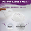 New Model with Plugs! Breast Shell & Milk Catcher for Breastfeeding Relief (2 in 1) Protect Cracked, Sore, Engorged Nipples & Collect Breast Milk Leaks during the Day, New Holicare`s deal