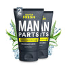 Super Fresh Man Parts Ball Deodorant for Men - 2-In-1 Deodorant & Powder Lotion That Deodorizes and Stops Sticky, Itchy, Smelly Man Parts - Aluminum Free, No Talc, No Parabens - Dermatologist Tested - Made in USA - 4 Fl Oz Tube