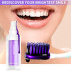 "Introducing HANYWIL Ultimate Teeth Whitening Kit: Purple Toothpaste for a Brighter Smile, Color Corrector Serum, Stain Removing Power, Whitening Booster - Your Ultimate Teeth Whitener!"