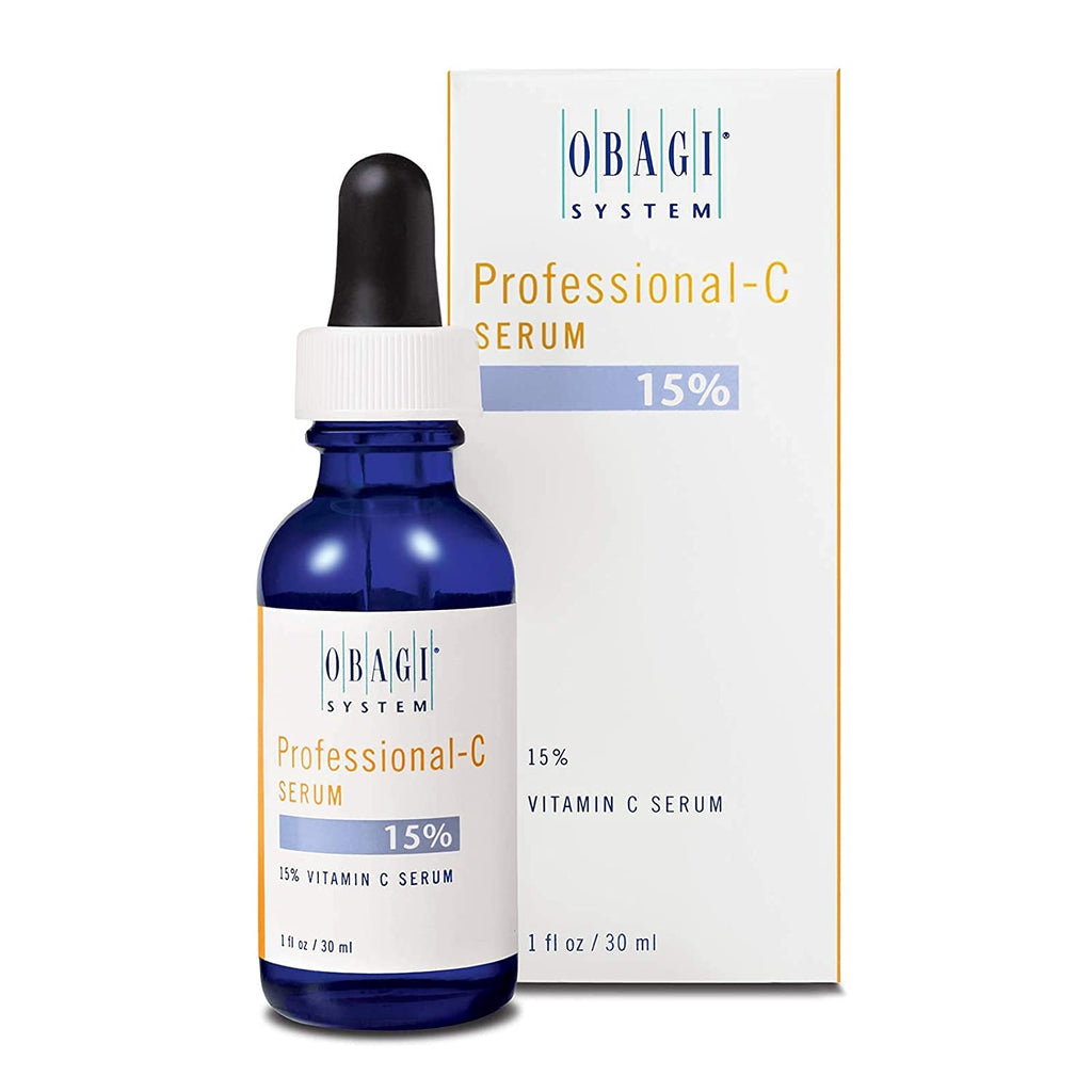 Obagi Professional C Serum 15%, Vitamin C Facial Serum with Concentrated 15% L Ascorbic Acid for Normal to Oily Skin 1.0 Fl Oz - Original Obagi - Free & Fast Delivery