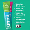 Electrolyte Powder Packets for Rapid Hydration | Nuun Instant (Lemon-Lime & Watermelon, 16 Servings)