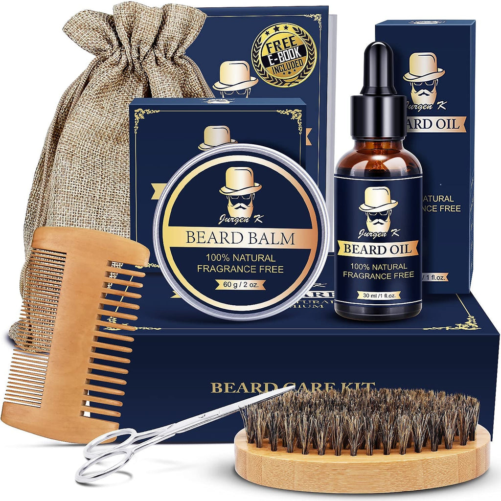 "Ultimate Beard Kit for Men - Perfect Christmas Gift for Him! Ideal for Anniversaries, Birthdays, and More! Great for Husband, Boyfriend, Dad, and More! A Must-Have Stocking Stuffer!"