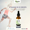 vtamino B-12 Drops (2oz/60ml) - Development & Functioning of Body Tissues & System (60 Days Supply)