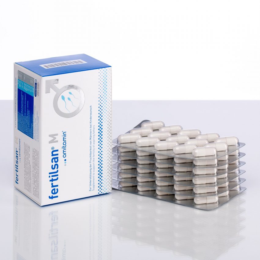 amitamin® fertilsan M (Capsules)-Award Winning Formula to Enhance Male Fertility (30 Days Supply)