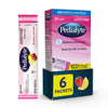 "Revitalize and Rehydrate with Pedialyte Electrolyte Powder Packets - Strawberry Lemonade Flavor! Stay Refreshed with 18 Convenient Single-Serving Powder Packets for Optimal Hydration."