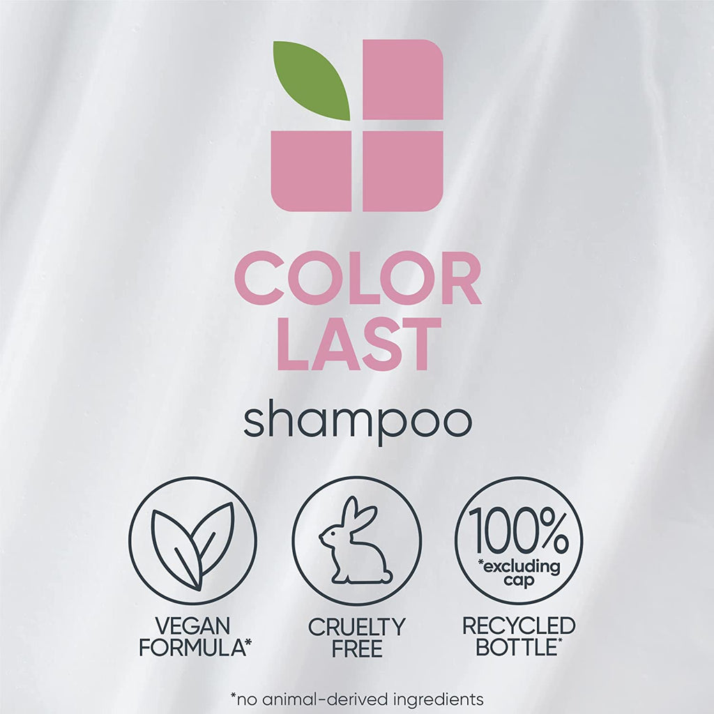 Biolage Color Last Shampoo | Helps Protect Hair & Maintain Vibrant Color | for Color-Treated Hair | Paraben & Silicone-Free | Vegan | Cruelty Free | Color Protecting Salon Shampoo