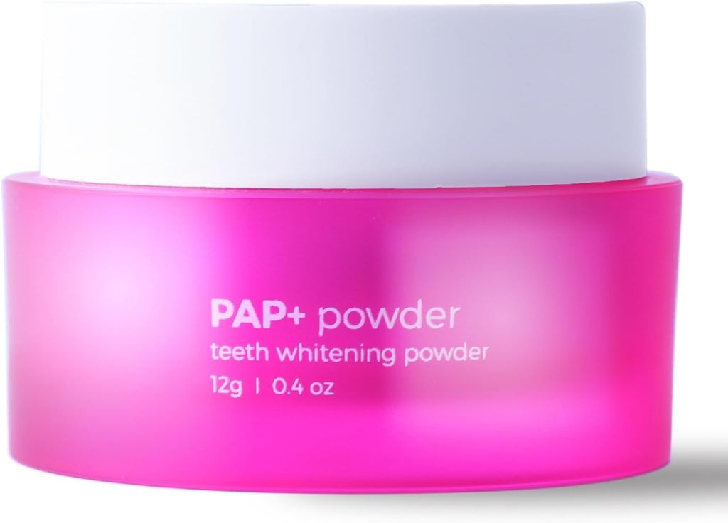 "Ultimate Teeth Whitening Kit: Pap+ Tooth Powder - Say Goodbye to Stains and Sensitivity!"