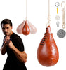 Boxing Slip Bag, UWTHFIT Speed Bag Boxing Dodge Bag Maize Slip Ball for Boxing Reflexes & Reaction Practice, Perfect for Boxing, MMA or Combat Sport Training