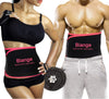 Biange Waist Trainer for Women Men Sweat Belt Waist Trimmer Belly Band Stomach Wraps