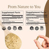 Real Mushrooms Lion’S Mane Powder - Organic Vegan Mushroom Extract for Cognitive Function & Immune Support - Brain Supplements for Memory and Focus, 60 Servings