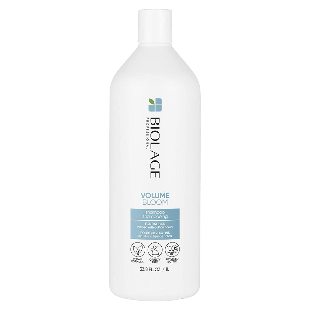 Biolage Volume Bloom Shampoo | Volumizing Shampoo | Lightweight Volume & Shine | for Fine Hair | Paraben & Silicone-Free | Vegan​ | Cruelty Free | Salon Shampoo