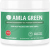 Amla Green Tea Superfood Powder Supplement, Daily Greens Antioxidant Blend with Organic Oolong Tea, 20X Concentrated Amla, Indian Gooseberries, Smooth Flavor, 30 Servings,