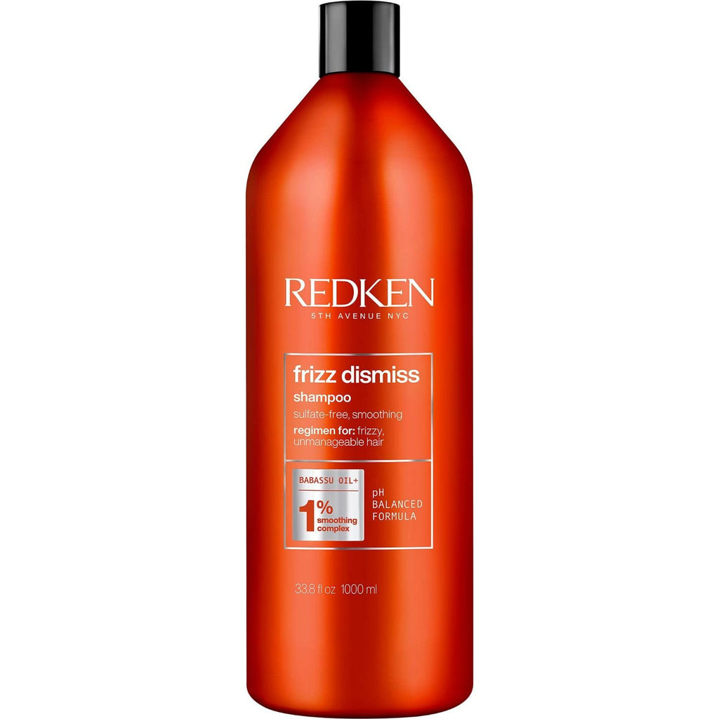 Redken Frizz Dismiss Shampoo | Weightless Frizz Control | anti Frizz for Smoother Hair | Sulfate Free