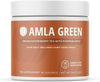 Amla Green Tea Superfood Powder Supplement, Daily Greens Antioxidant Blend with Organic Oolong Tea, 20X Concentrated Amla, Indian Gooseberries, Smooth Flavor, 30 Servings,