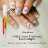 Bliss Kiss | 1 Crisp Fragrance | Nail Oil Cuticle Pen W/Vitamin E & Jojoba⏤Nail Strengthener Nail Growth Treatment for Brittle Peeling Breaking Thin Nails