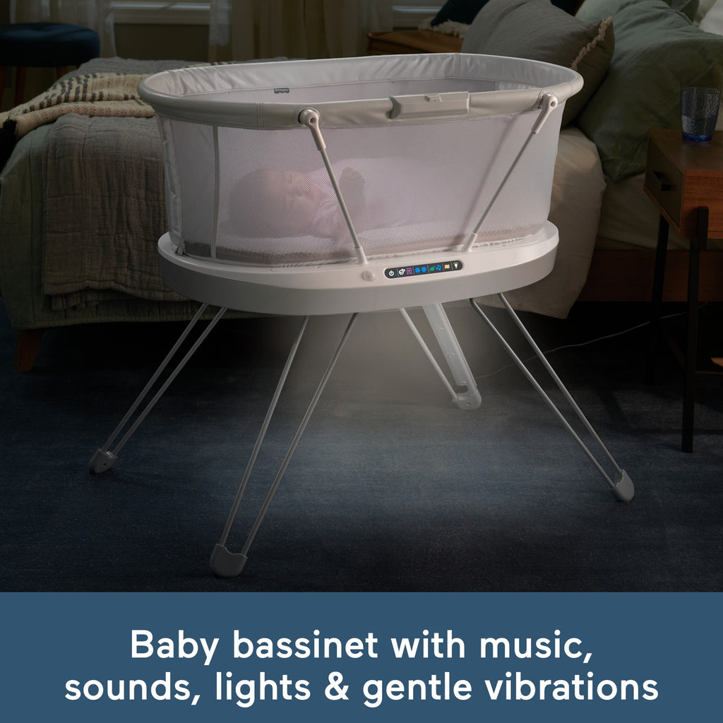 Luminate Bassinet - Customizable Bedside Baby Crib