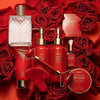 "Ultimate Holiday Spa Gift Set: Indulge in Luxury with Red Rose Basket, Perfume, Jade Roller, Quartz Gua Sha Stone & More - Perfect Christmas, Birthday or Thank You Gift for Mom and Her"