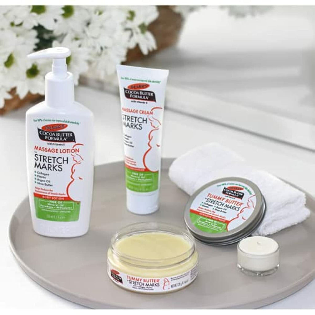 Palmer's Cocoa Butter Formula Complete Stretch Mark and Pregnancy Skin Care Kit-Bonus Gift